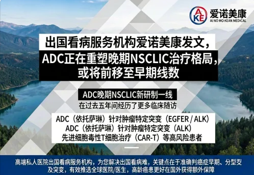 ADC正在重塑晚期NSCLC治疗格局，或将前移至早期线数